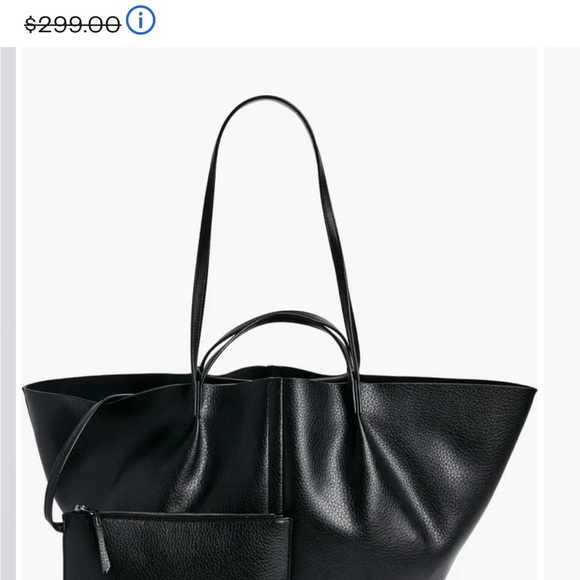 All Saints Hannah Leather Tote - Picture 7 of 9